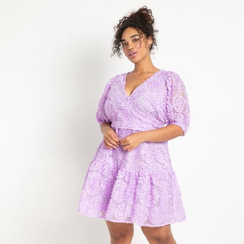 Eloquii 3D Flower Dress